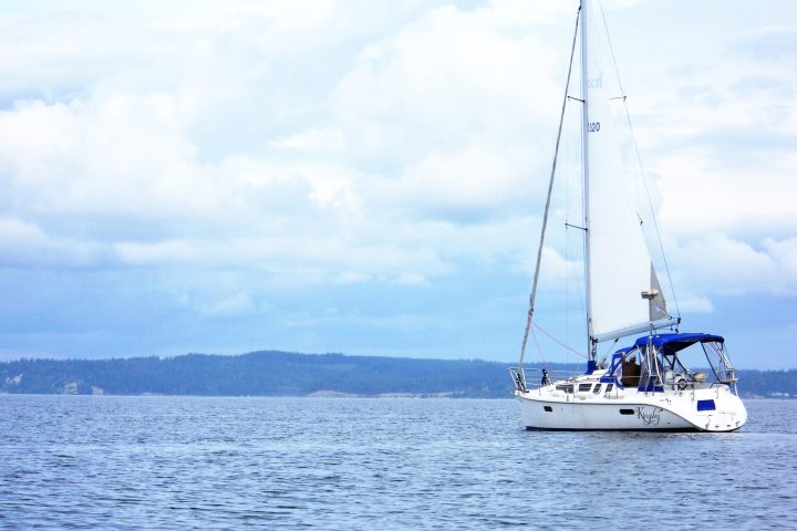 a large ship in a body of water