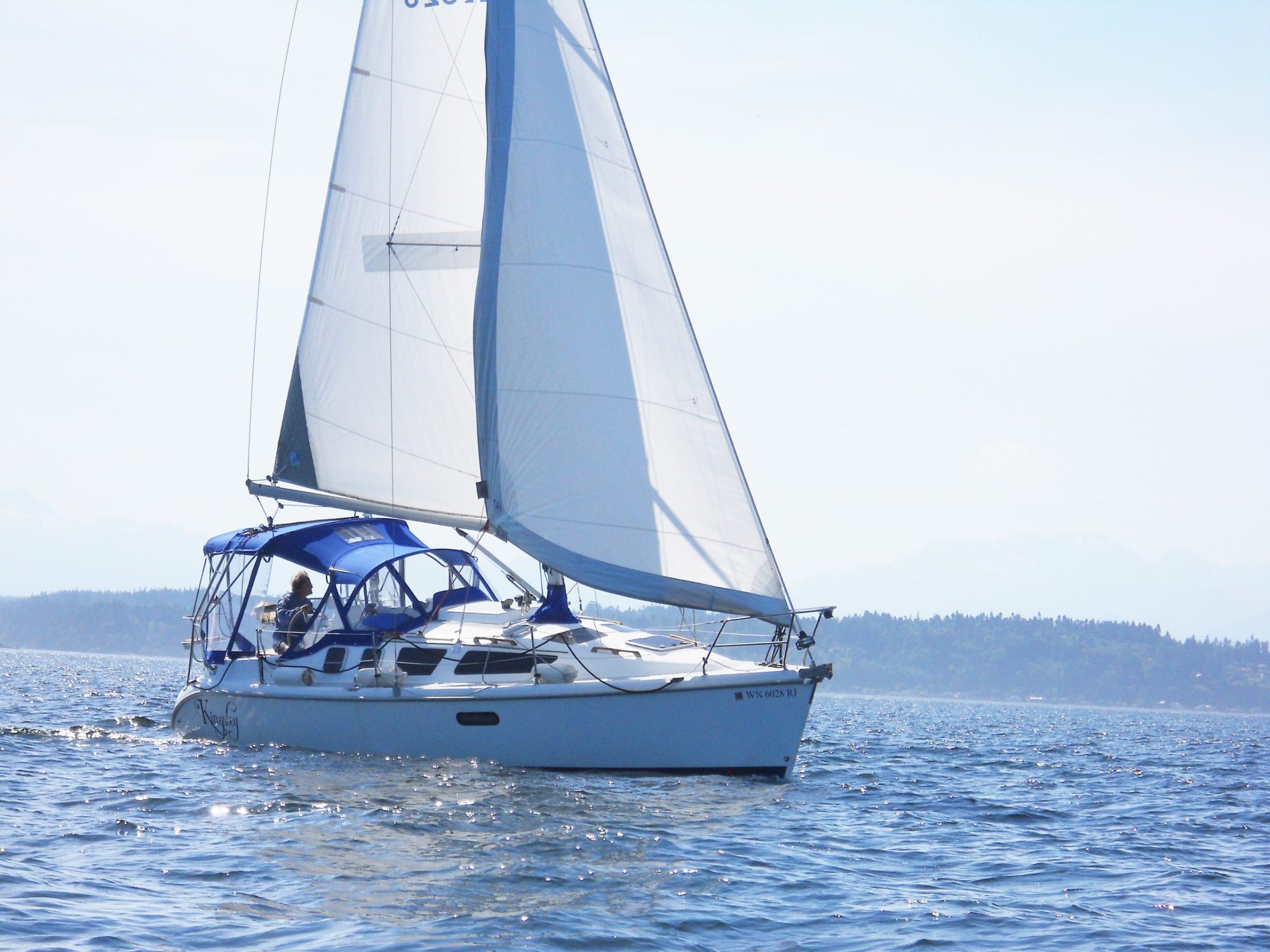 a large ship in a body of water