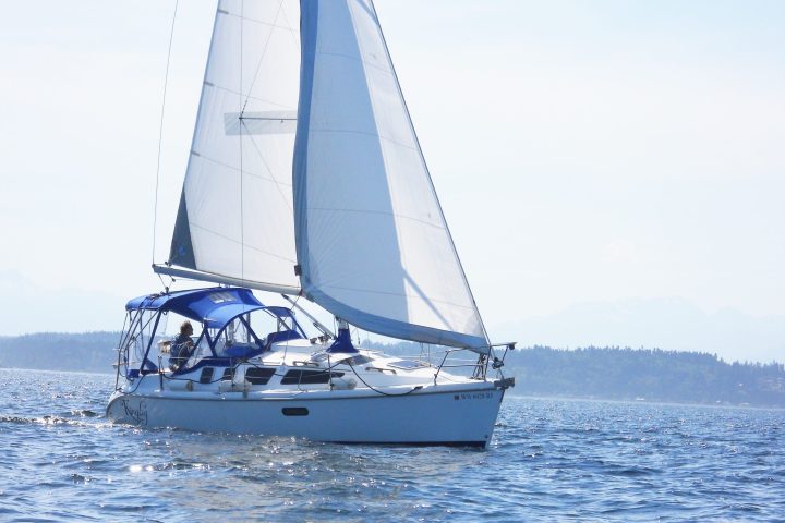 a large ship in a body of water