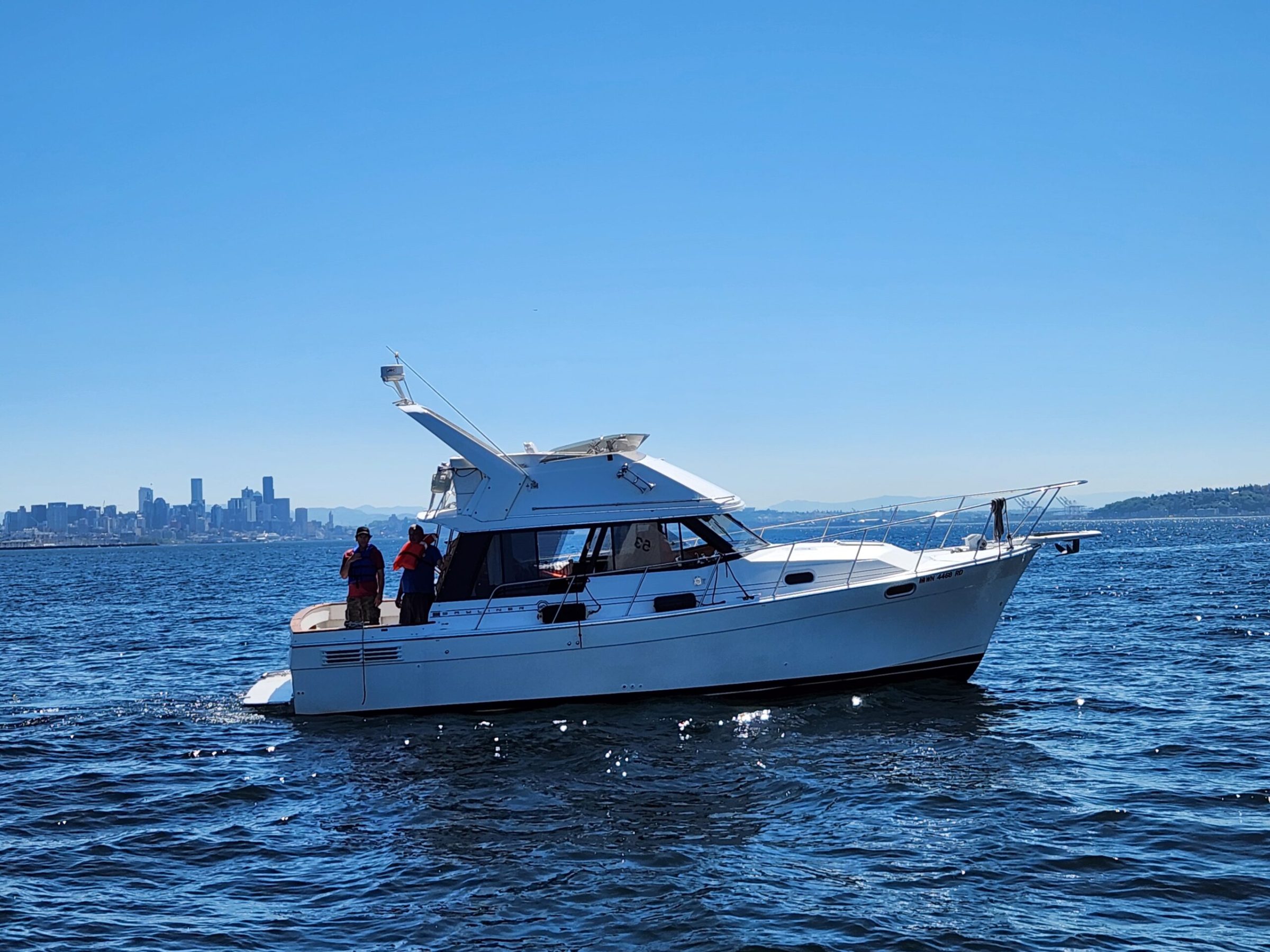 a large ship in a body of water